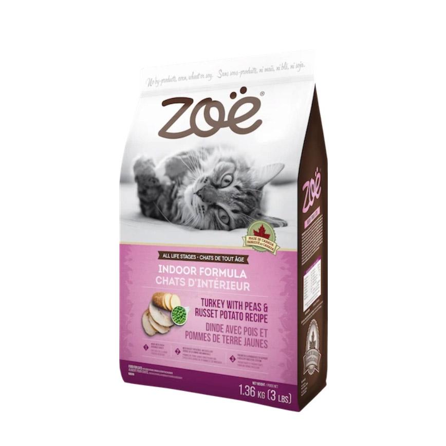 ZOE 室內全貓糧 (火雞肉豌豆薯焗) 3LB (賞味期限 2020.1.27) 圖 1
