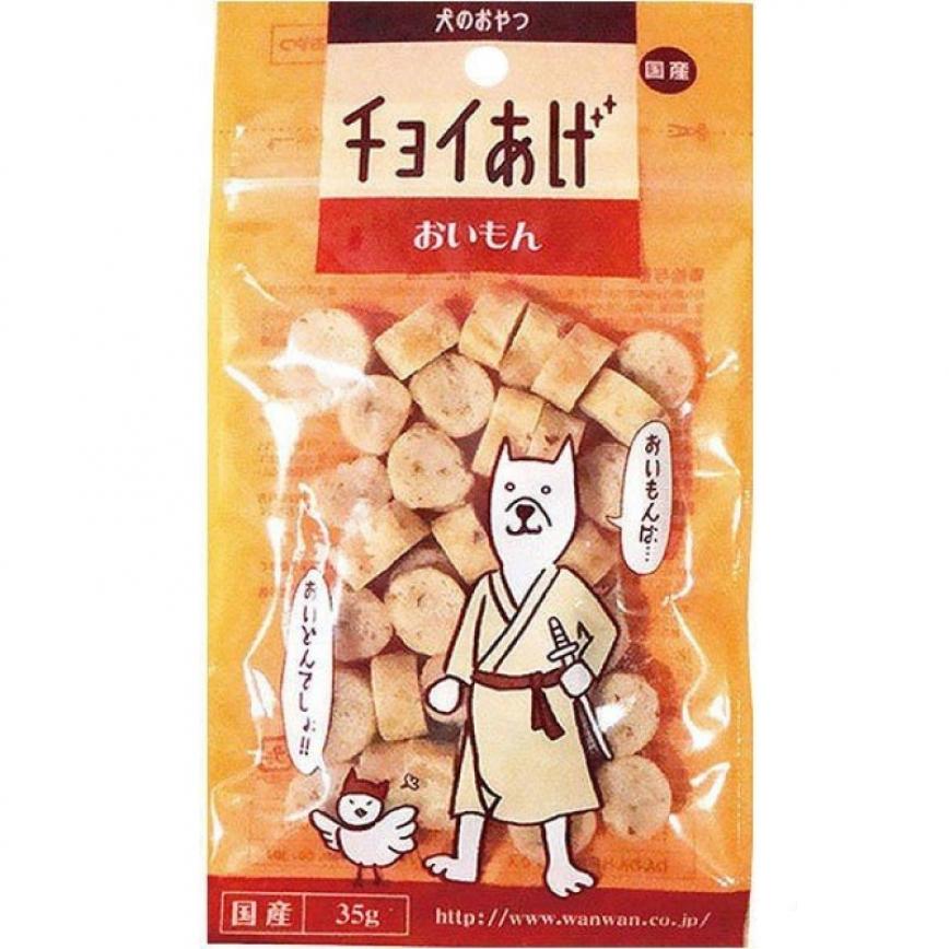日本Doggie 狗零食 日本製 雞肉地瓜粒 35g 圖 1