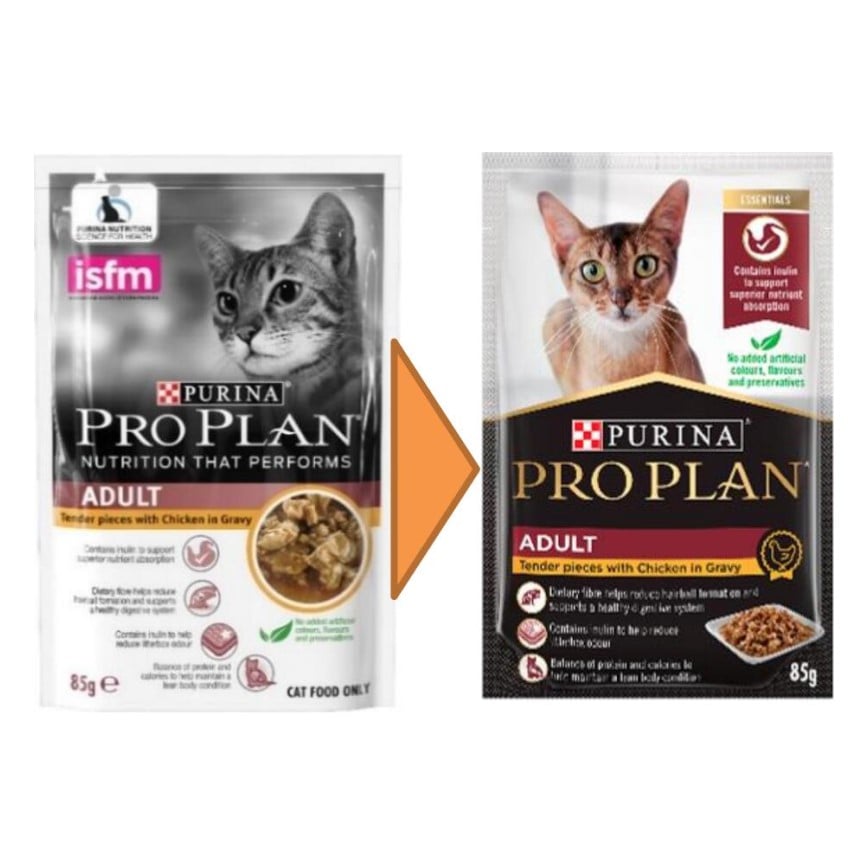 PURINA PROPLAN 冠能 貓濕糧 成貓配方 醬汁雞肉 85g (12463198)