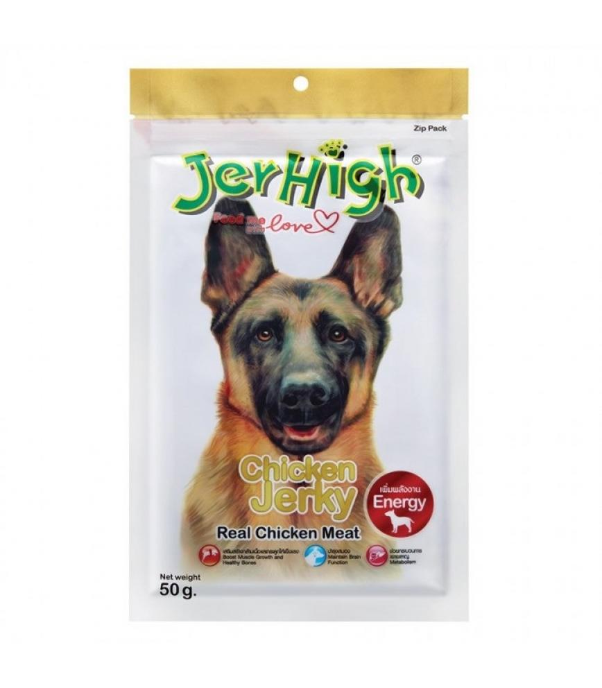 Jerhigh 狗小食 Chicken Jerky 雞胸塊 50g (JER21)