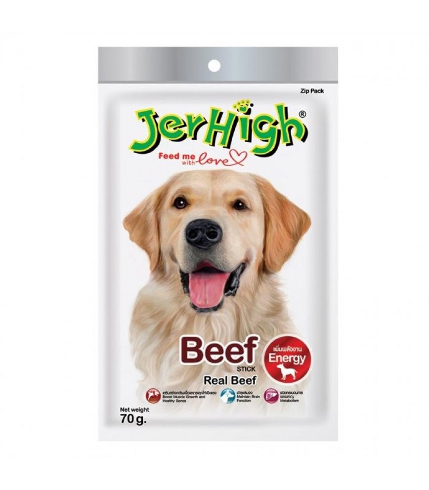 Jerhigh 狗小食 Beef 牛肉味雞肉條 70g (JER19/70)