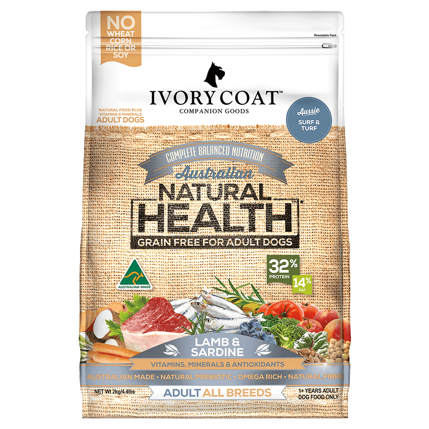Ivory Coat 狗糧 羊肉和沙丁魚成犬配方 Lamb & Sardine 13kg (IALS13K) (TBS)