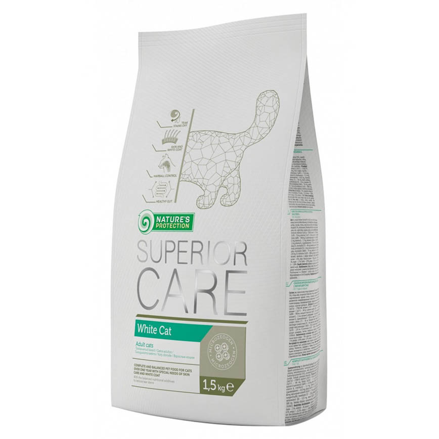 Nature's Protection 貓糧 Superior Care 去淚痕美毛配方 雞+火雞+鴨 1.5kg (WC851.5K)