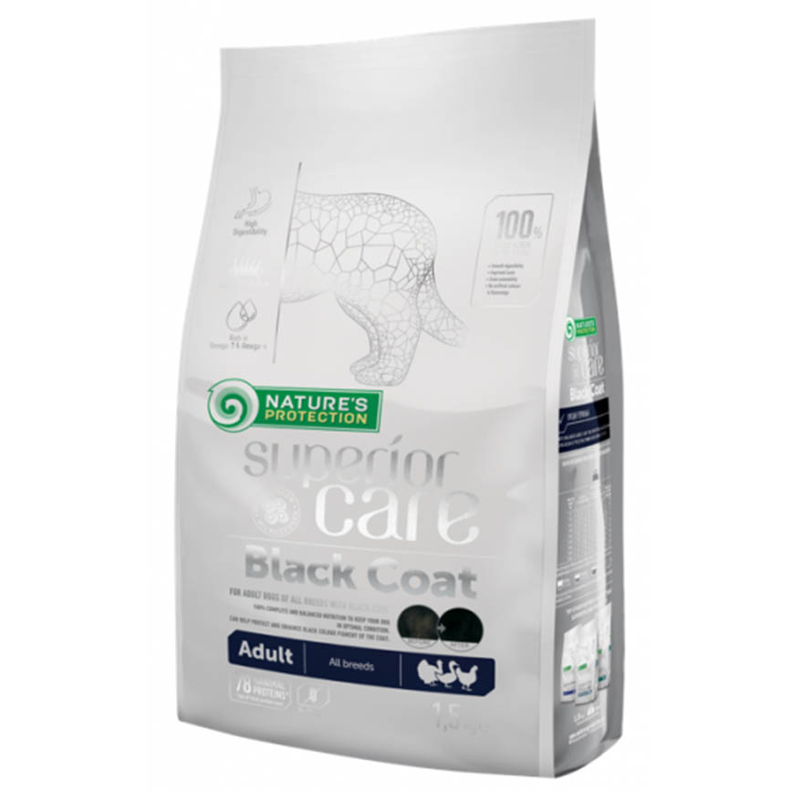 Nature's Protection 狗糧 烏黑亮麗成犬配方 Black Coat 1.5kg (BC45) (停售)
