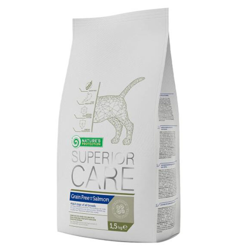 Nature's Protection 狗糧 三文魚 Salmon 1.5kg (GS85) (停售)