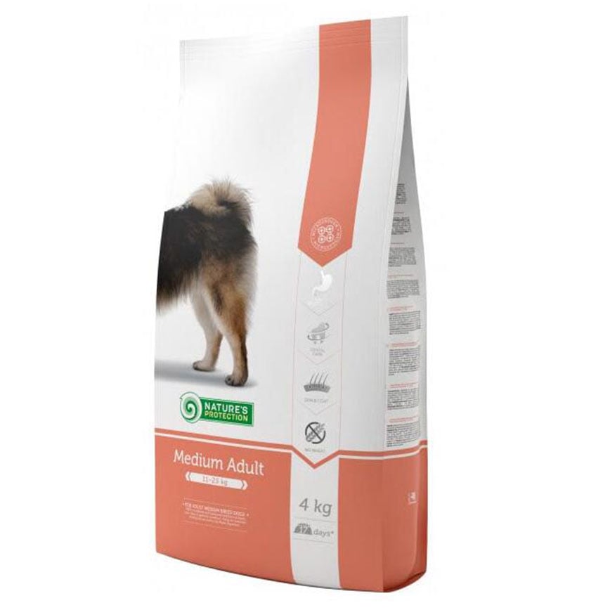 Nature's Protection 狗糧 中型成犬配方 雞+魚 Mediun Adult 12kg (EA2012K)