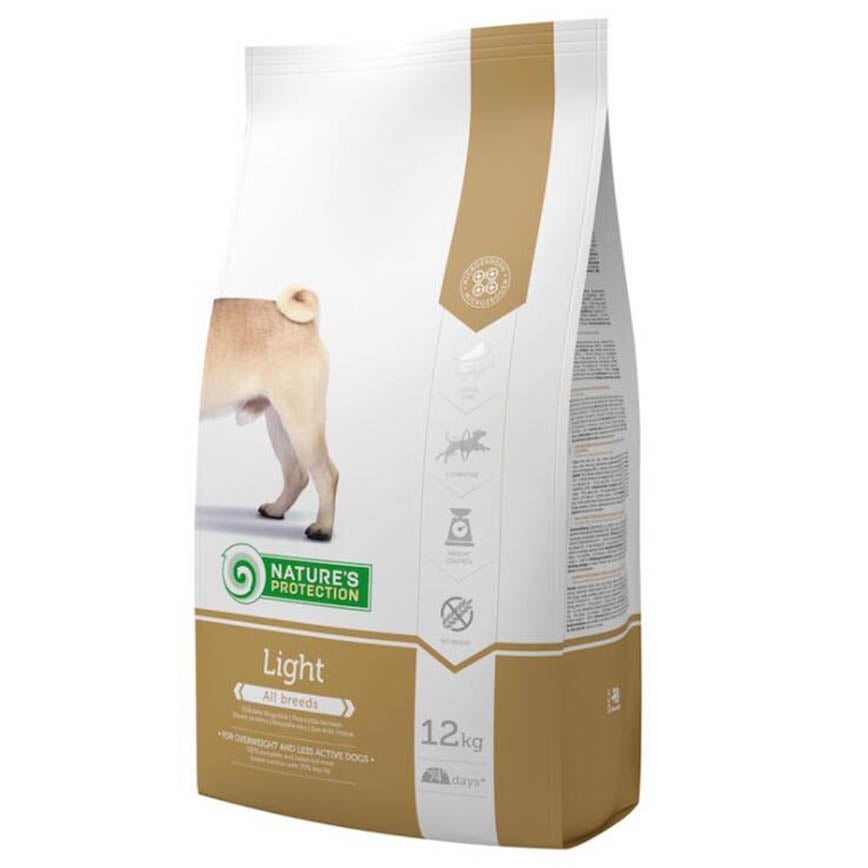 Nature's Protection 狗糧 低脂全犬配方 雞+魚 Light 12kg (WA2912K)