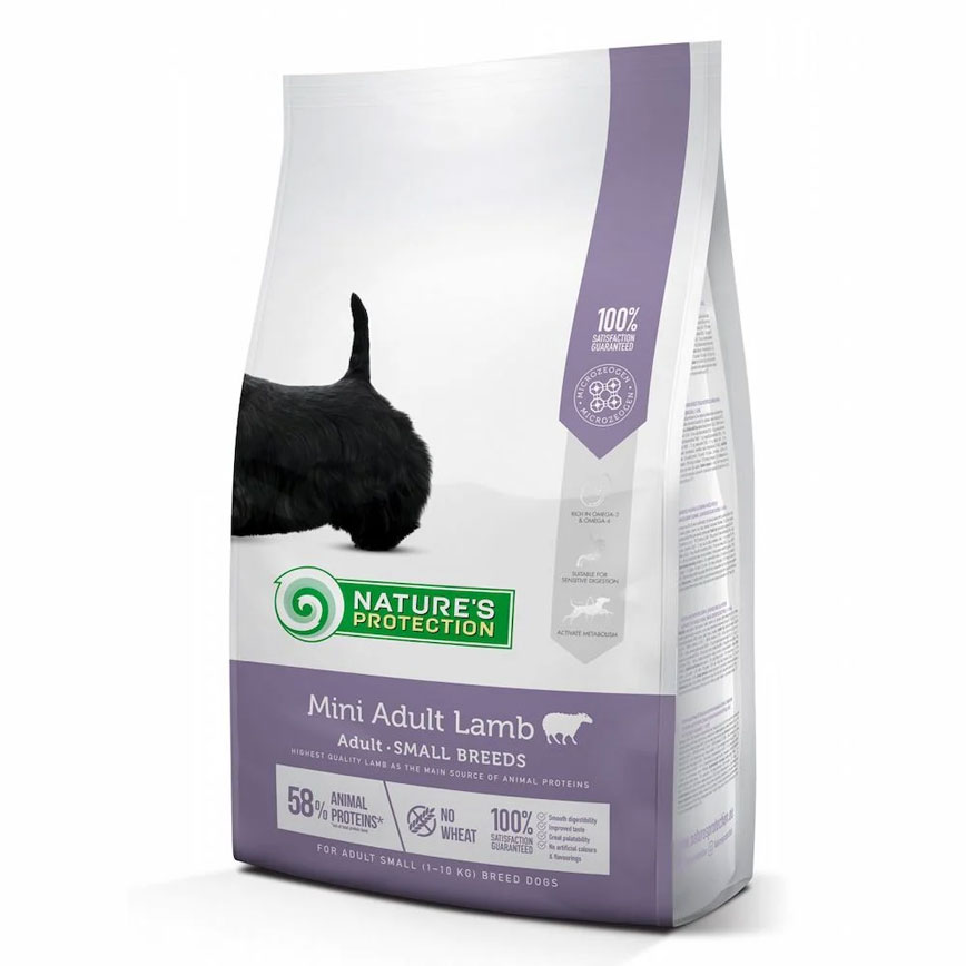 Nature's Protection 狗糧 小型成犬配方 腸胃敏感系列 羊+魚 Mini Adult Lamb 7.5kg (LM237.5K)