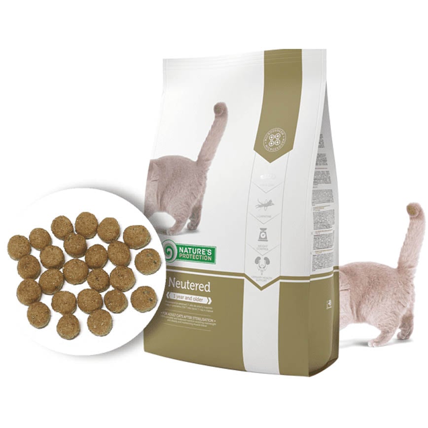 Nature's Protection 貓糧 成貓糧 加護系列 低脂減肥配方 7kg 白啡 (FN3577K) 圖 1