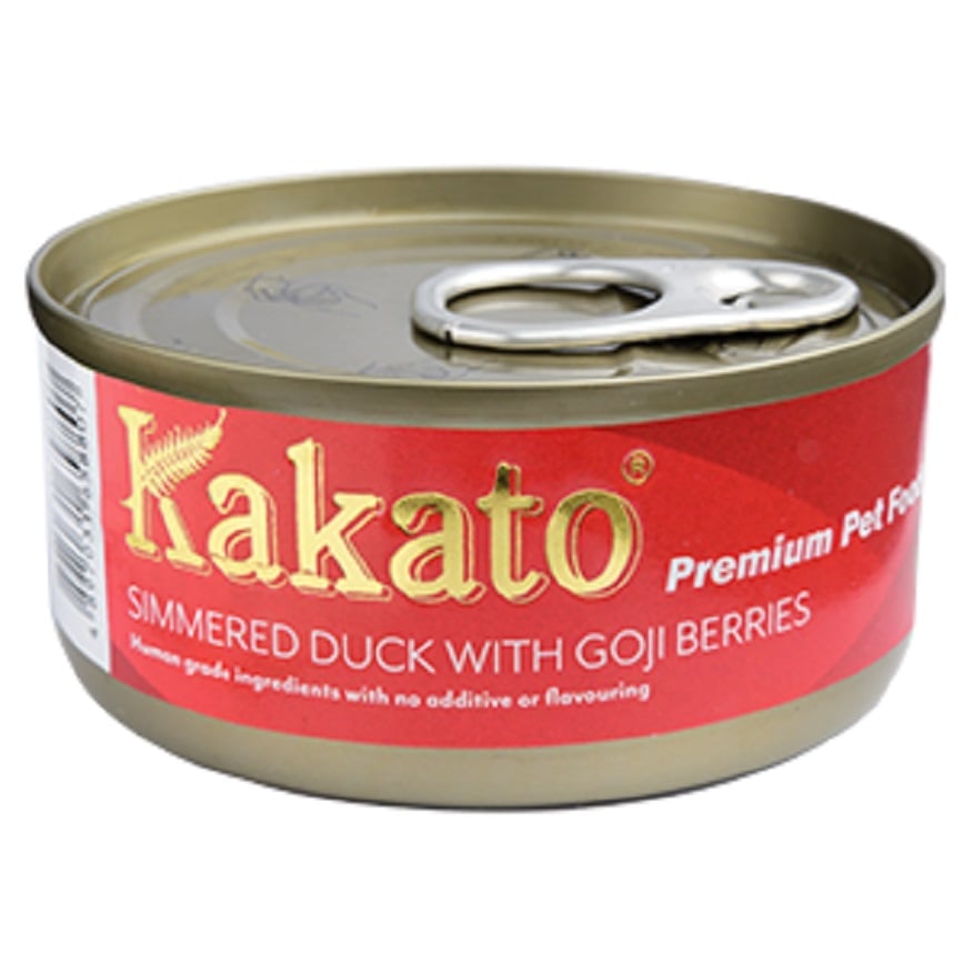 Kakato 貓杞子燉鴨罐頭 70g