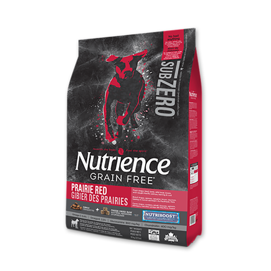 Nutrience SUBZERO 無穀物狗糧 全犬配方 凍乾脫水鮮牛肝配紅肉及海魚 22lbs 10kg (D6213_22)