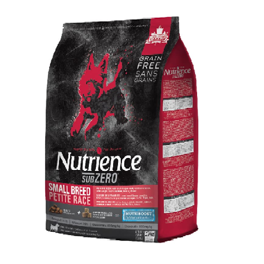 Nutrience SUBZERO 無穀物狗糧 小型犬配方 凍乾脫水鮮牛肝配紅肉及海魚 D6720 (4.5kg/10lb)