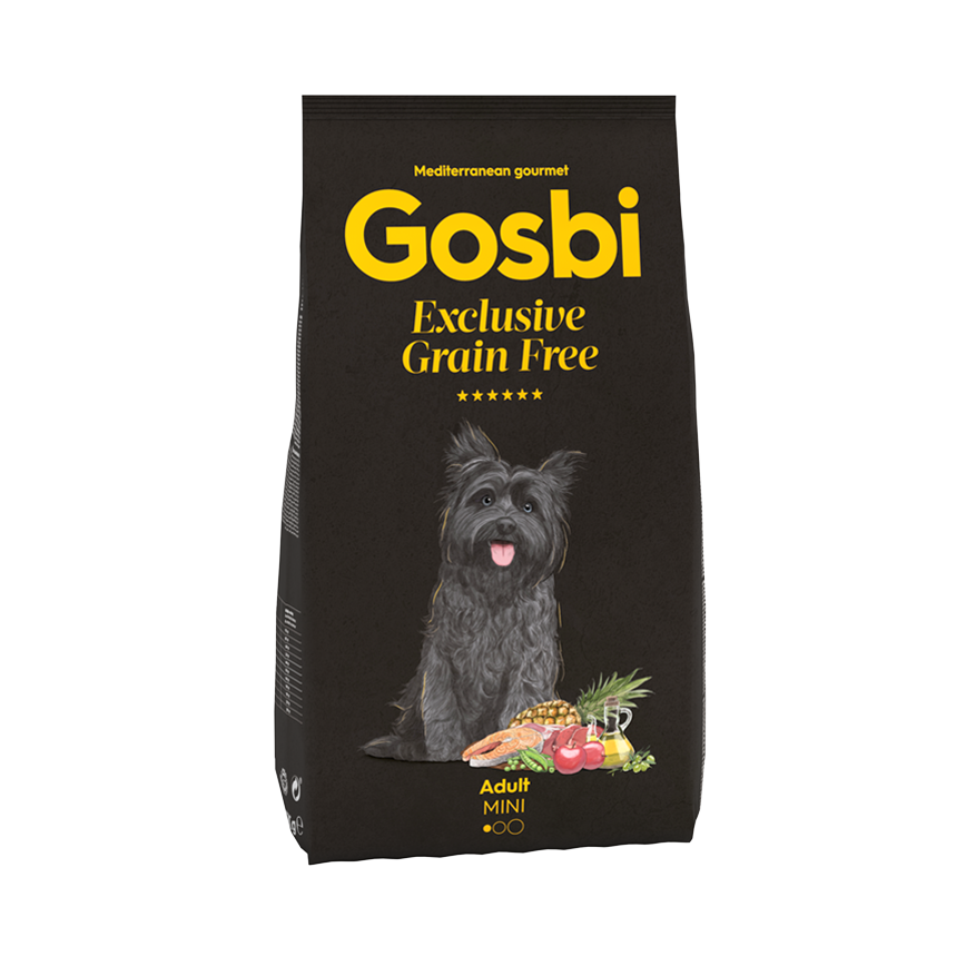 Gosbi Exclusive Grain Free 無穀物狗糧 頂級低敏系列 小型成犬配方 7kg (GMI7K) 圖 1