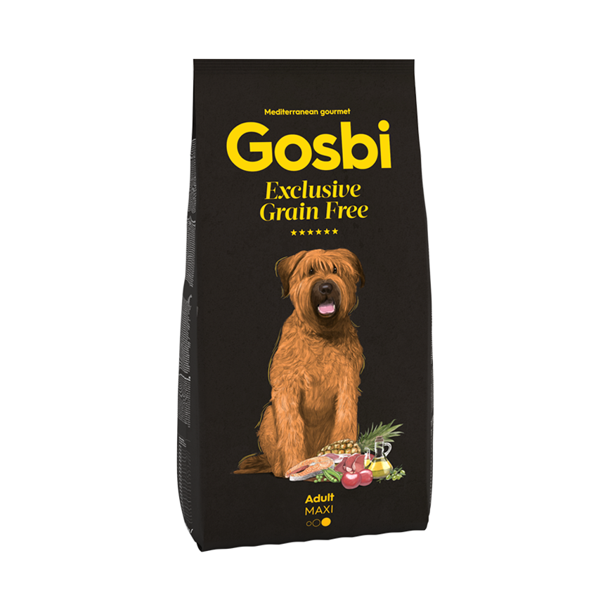 Gosbi Exclusive Grain Free 無穀物狗糧 頂級低敏系列 大型成犬配方 3kg (GMX3K) 圖 1