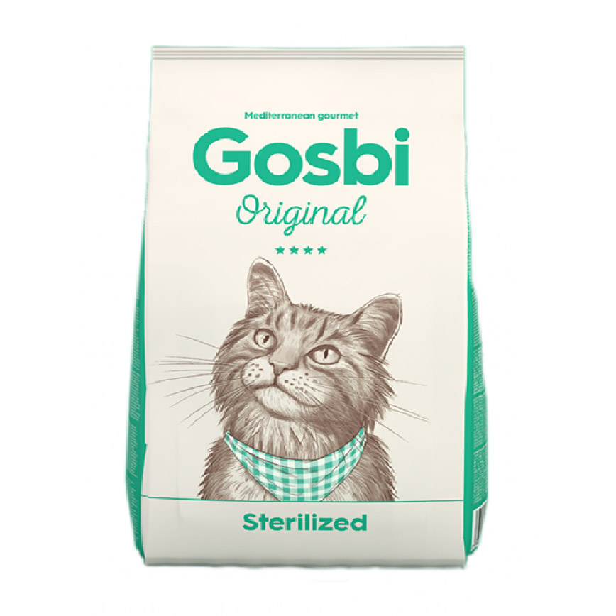 Gosbi Original 貓糧 絕育配方3kg (GCS3K) (綠)