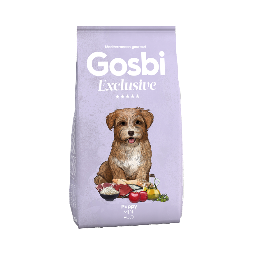 Gosbi Exclusive 狗糧 全營養蔬果系列 小型幼犬配方 2kg (MIP2K)