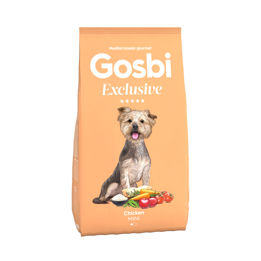 Gosbi Exclusive 狗糧 全營養蔬果系列 小型成犬配方 雞肉 7kg (MIC7K)