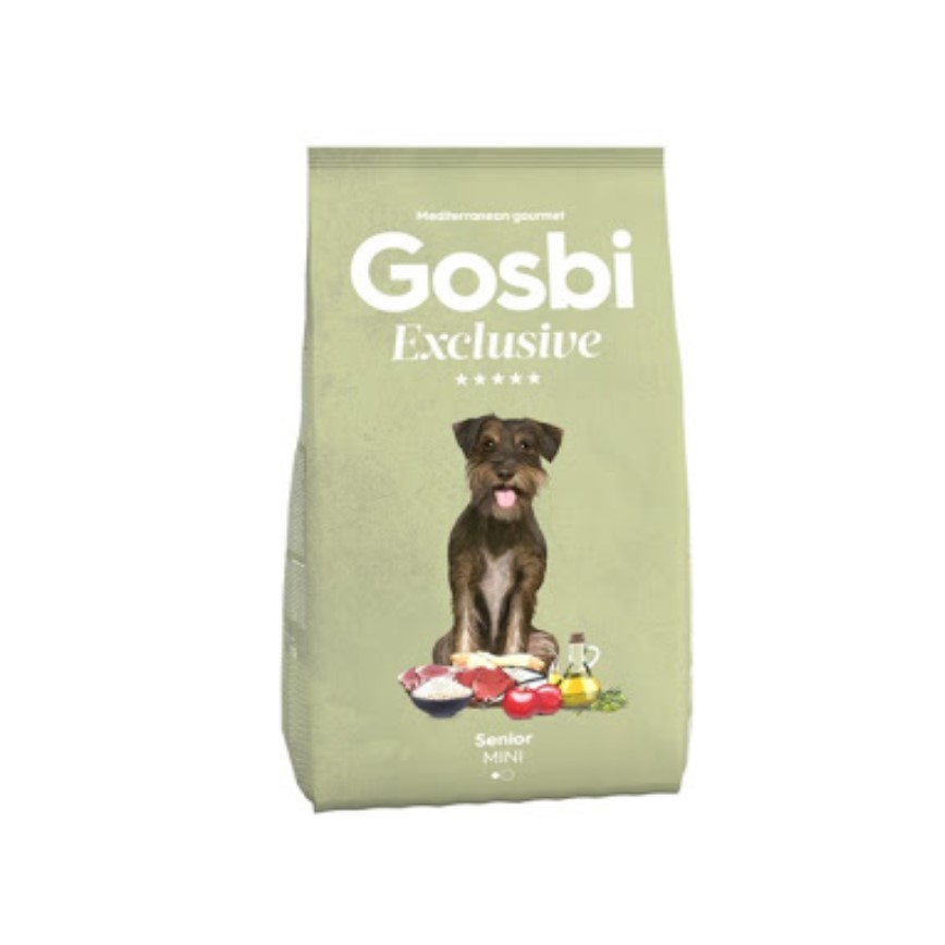 Gosbi Exclusive 狗糧 全營養蔬果系列 小型老犬配方 2kg (MIS2K)