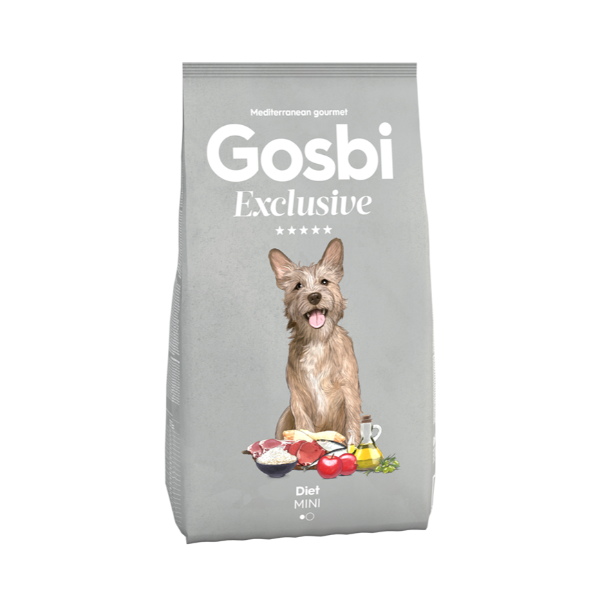 Gosbi Exclusive 狗糧 全營養蔬果系列 小型成犬減肥配方 2kg (MID2K)