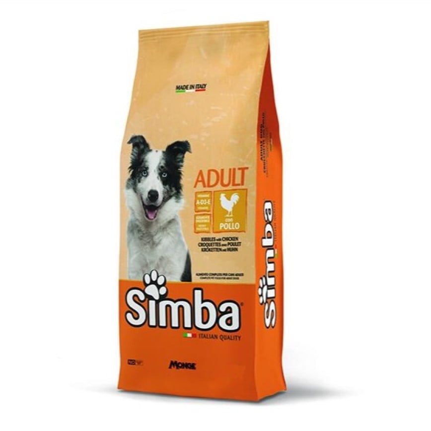 Monge Simba 狗糧 天然系列 成犬配方 雞肉 10kg (MO9850)