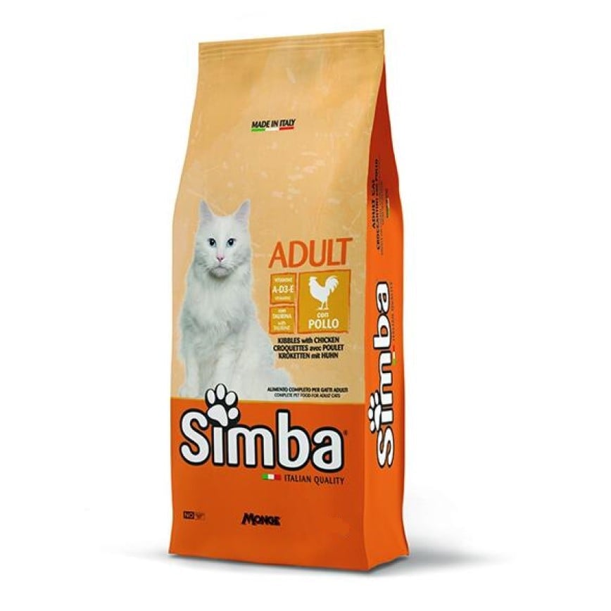 Monge Simba 貓糧 天然系列 成貓配方 雞肉 20kg (MO6100)