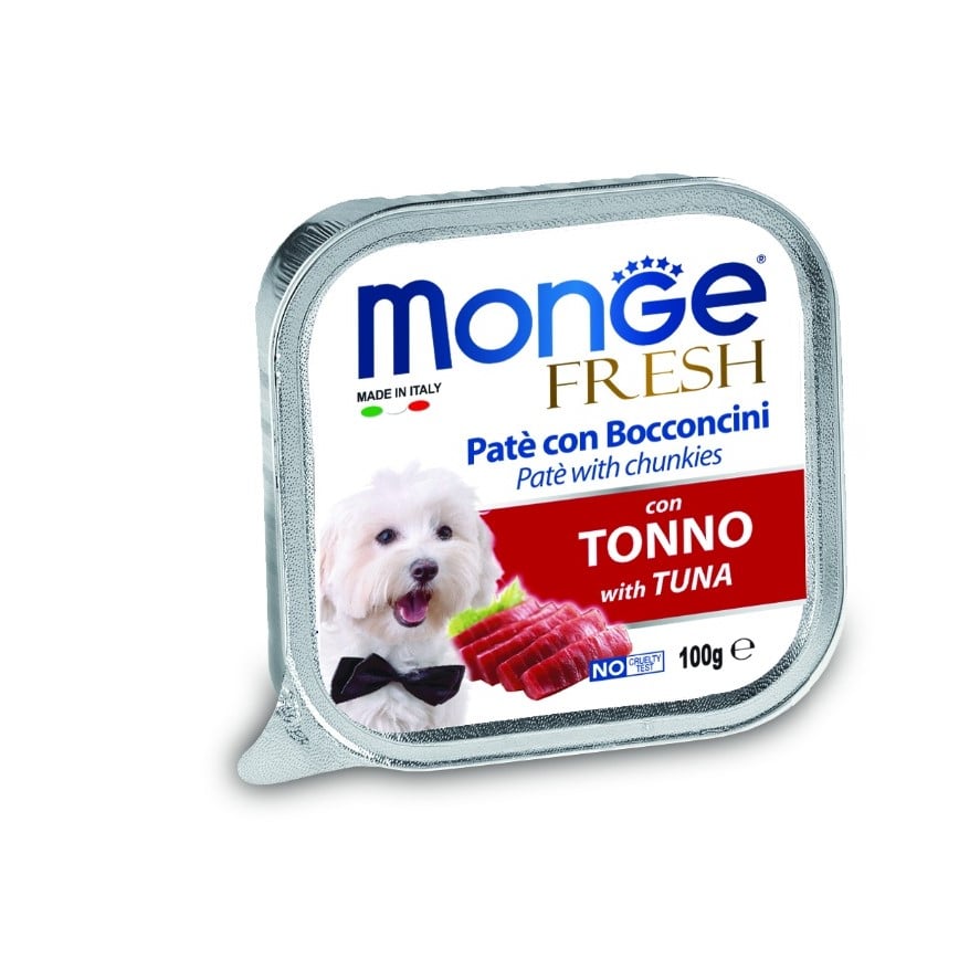 Monge Fresh 狗餐盒 吞拿魚 100g (MO3017) (新舊包裝隨機發貨) 圖 2