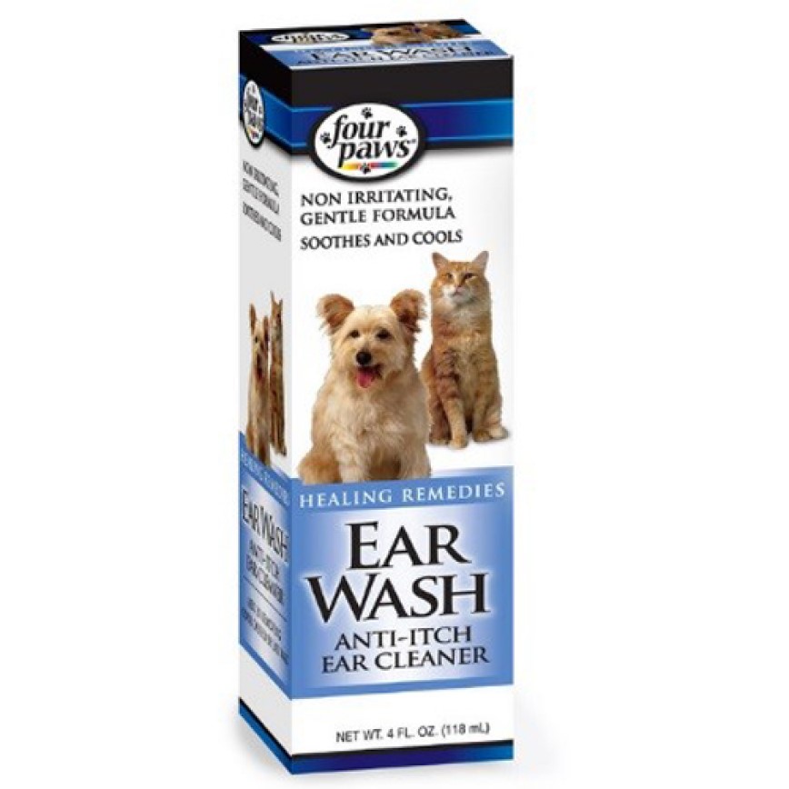 Four Paws四爪 洗耳水 護理系列 特效除臭藥性配方 4oz (F1734) 圖 1