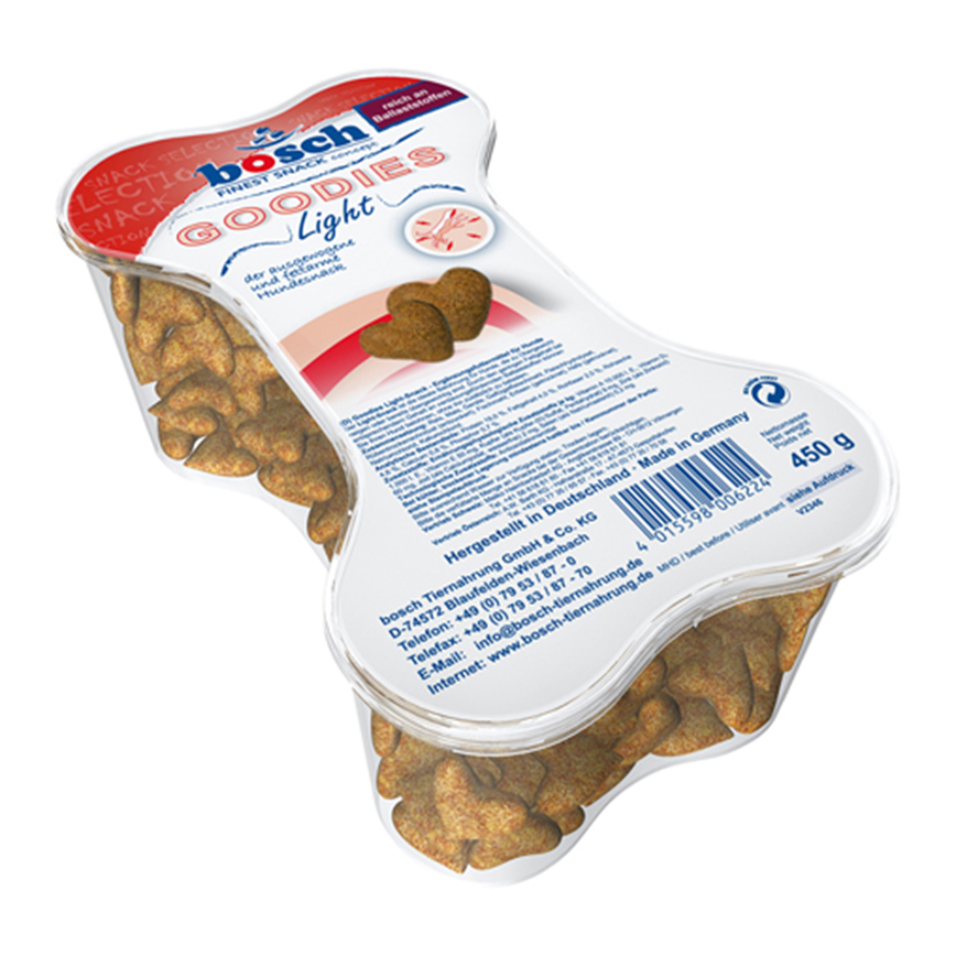 Bosch 狗小食 狗餅 輕盈顯愛心配方 450g (BO-5527045)