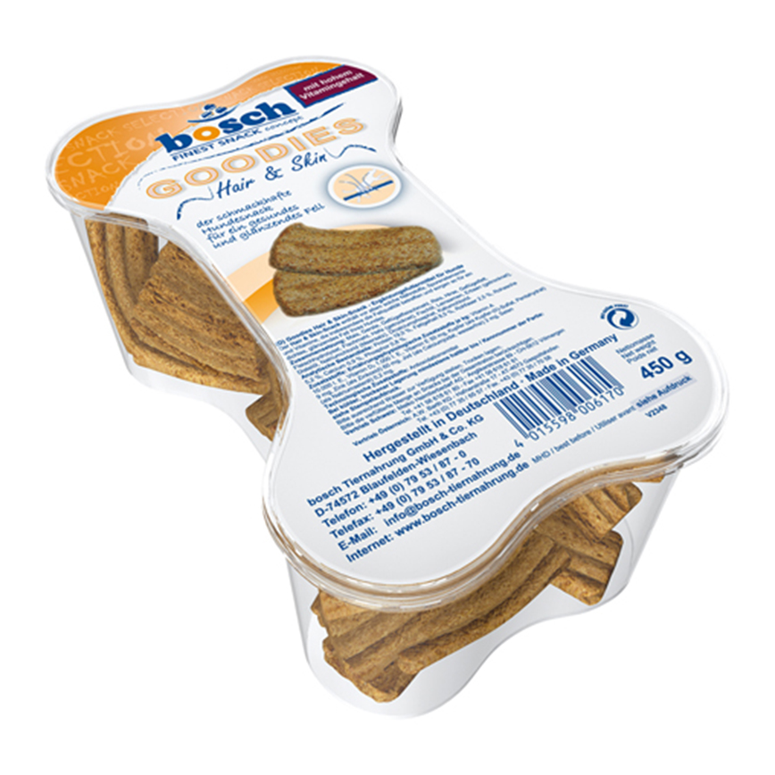 Bosch 狗小食 狗餅 護皮毛配方 450g (BO-5530045)